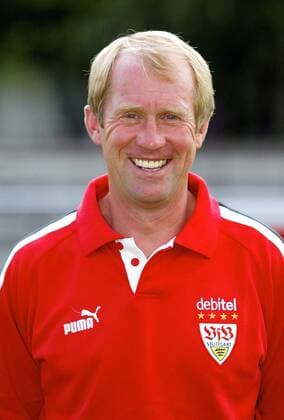 Fussball VFB Stuttgart Amateure 2003 2004 Trainer Reinhold Fanz