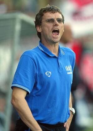 Fußball Regionalliga Süd SSV Reutlingen - 1. FC Saarbrücken Trainer Michael HENKE (Saarbrücken)