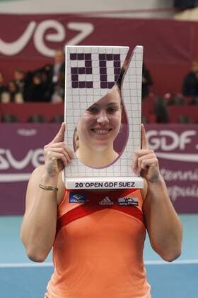 Angelique Kerber (ALL) Tennis : Open GDF Suez - Finale - Coubertin - 12.02.2012 - GwendolineLeGoff x 