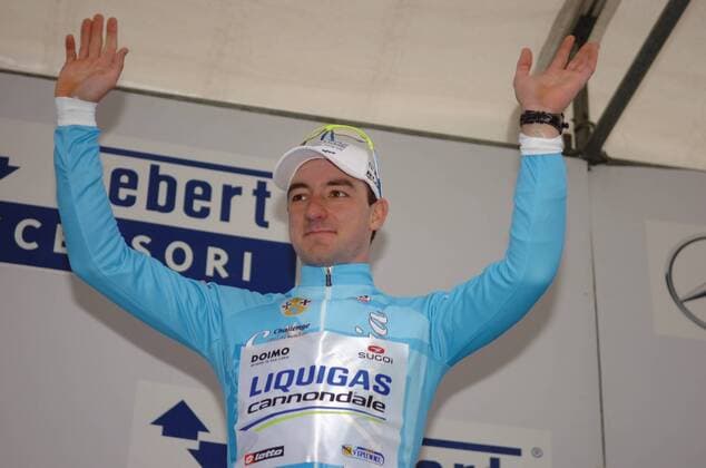 Giro della Provincia di Reggio Calabria 2012, 2. Etappe: Lamezia Terme - Reggio Calabria, Etappensieger Elia Viviani (ITA Liquigas 2012), Reggio Calabria 