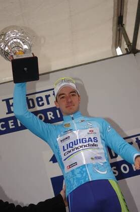 Giro della Provincia di Reggio Calabria 2012, 2. Etappe: Lamezia Terme - Reggio Calabria, Etappensieger Elia Viviani (ITA Liquigas 2012), Reggio Calabria 