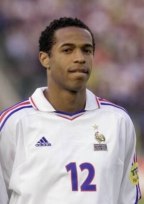 Fußball, EM Finale 2000 in Rotterdam, Frankreich - Italien 2-1 n.V. Fussball Europameisterschaft EURO 2000 Finale Endspiel Frankreich - Italien in Rotterdam : Thirry Henry Frankreich
