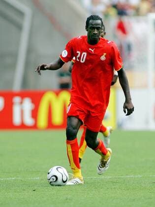 Fussball Herren FIFA WM Weltmeisterschaft 2006 Ghana - USA : Otto ADDO ( Ghana )