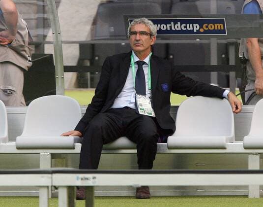 Fussball Herren FIFA WM Weltmeisterschaft 2006 Italien - Frankreich: Frankreich trainer Raymond Domenech