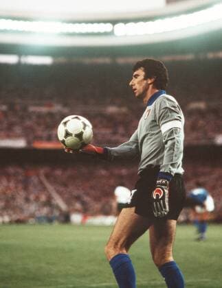Fussball WM Weltmeisterschaft 1982 82 in Spanien, Deutschland BRD-Italien: Dino Zoff