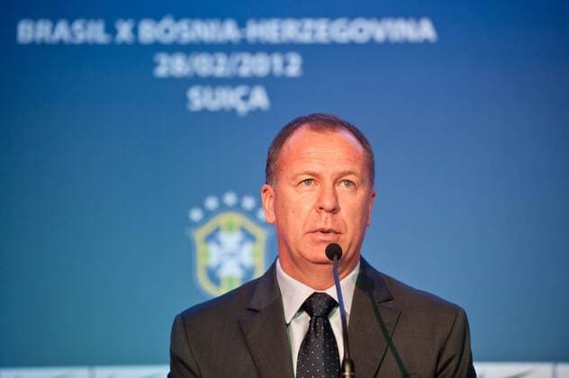 Nationaltrainer Mano Menezes (Brasilien) - Pressekonferenz, Rio de Janeiro, Brasil - 14 02 2012. x(11)xCelsoxPupox xFotoarenax  (8335)