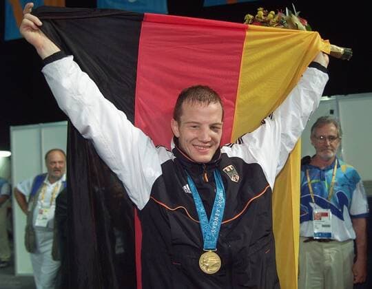 Olympische Spiele Sommerspiele Sydney 2000 Ringen Alexander Leipold