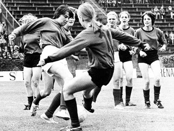 Frauenfußball in Saarbrücken 1970 1971