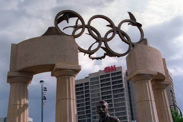 Olympische Spiele Atlanta 1996 : Rand Olympische Ringe ,