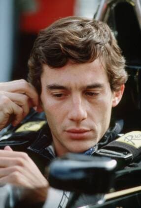 Formel 1 , Großer Preis von Deutschland in Hockenheim 1986 SENNA Ayrton