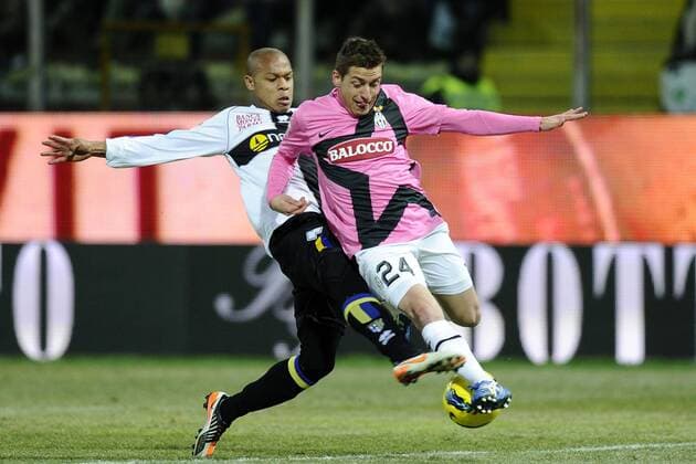 AC Parma - Juventus Turin, Emanuele Giaccherini-Jonathan Biabiany 