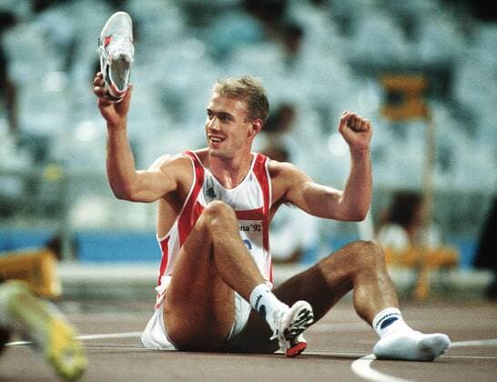 Olympische Spiele Sommerspiele 1992 Barcelona Leichtathletik Herren Zehnkampf Paul MEIER ( BRD )
