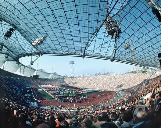 Olympiade München 1972 Eröffnungsfeier