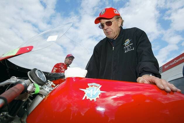 Motorrad Rennen in Tübingen: Phil Read