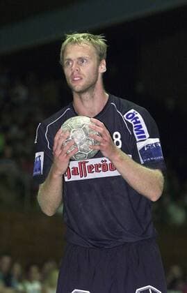 Handball 1 . Bundesliga SC Magdeburg Olafur STEFANSSON