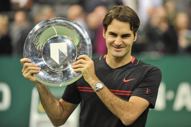Roger Federer (SUI) ABN AMRO World Tennis Tournament 2012 ATP Tennis Herren WORLD TOUR 2012 xVIxWimxWobbesx xOrangexPicturesxIVx 566957