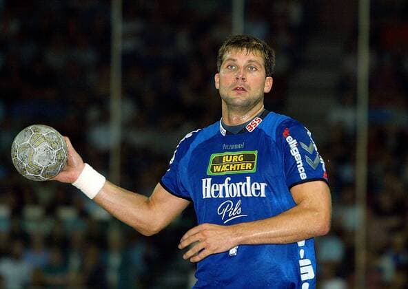 Handball 1.Bundesliga Frisch Auf Göppingen - TBV Lemgo Daniel Stephan (Lemgo)