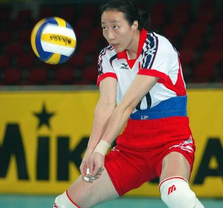 Volleyball Weltmeisterschaft WM Damen 2002 Training China FEature