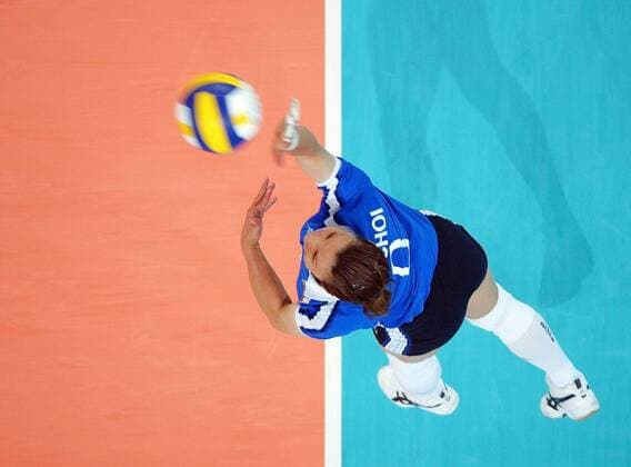 Volleyball Weltmeisterschaft WM Damen 2002 Kwang-Hee Choi ( KOR )