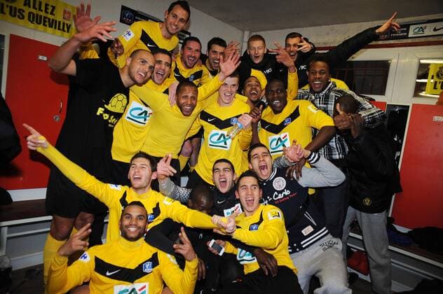 Jubel Quevilly - US Quevilly - US Orleans 2:0 - - Coupe de France - 21.02.2012 - NLeGouicxFEP - 