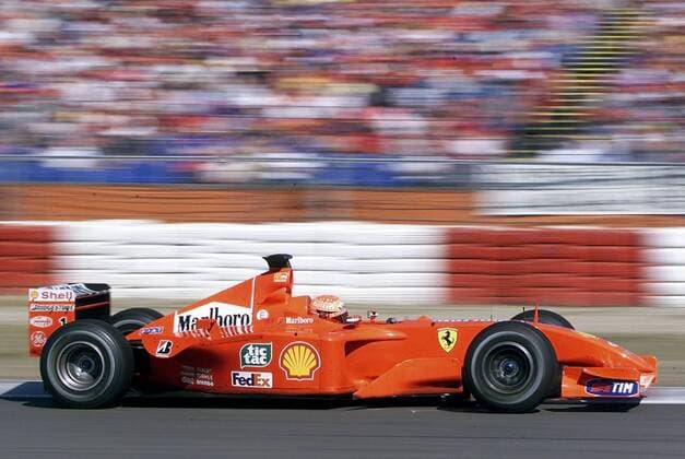 Motorsport Formel 1 Nuerburgring 2001 Grosser Preis von Europa Michael Schumacher Ferrari