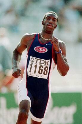 Leichtathletik WM Weltmeisterschaft Athen 1997 400 Meter Johnson Michael