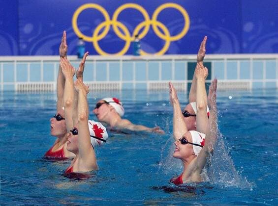 Olympische Spiele Sommerspiele Sydney 2000 Synchronschwimmen Mannschaft Training Kanada