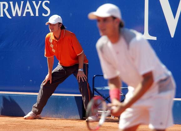 Tennis Herren ATP Tennis Herren Turnier TC Weissenhof Mercedes Cup 2007 : Linienrichter : Redakteur Matthias A. Schmid