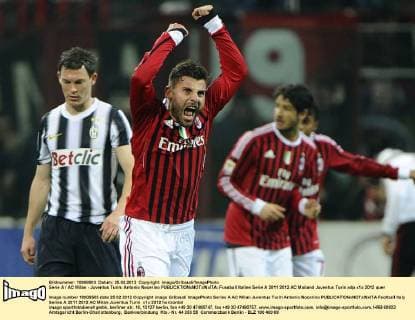 Serie A AC Milan - Juventus Turin: Antonio Nocerino 