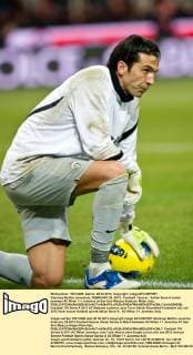 Gianluigi Buffon (Juventus), FEBRUARY 25, 2012 - Football Soccer : Italian Serie A match between AC Milan 1-1 Juventus at San Siro Meazza Stadium, Milan, Italy,  (bxlb035608)