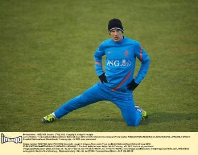Arjen Robben Training Dutch National team National team 2012 xVIxWJxDijkdrentx xOrangexPicturesxIVx 579524