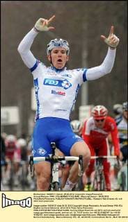 Arnaud Demare ( FRA ) FDJ-BIGMAT CYCLISME : Memorial Samyn - 29.02.2012 PhotoNews Panoramic 