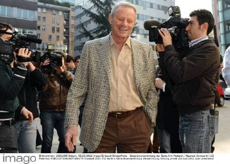 Generalversammlung der Serie A in Mailand Maurizio Zamparini (US Palermo) 
