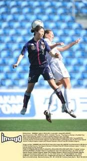 Aya Sameshima (JPN), MARCH 5, 2012 - Football Soccer : The Algarve Women s Football Cup 2012, match between Japan 1-0 USA in Estadio Algarve, Faro, Portugal.  (sswa040616)