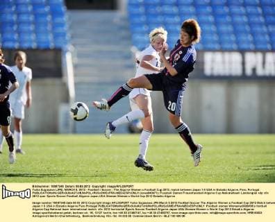 Yuika Sugasawa (JPN), MARCH 5, 2012 - Football Soccer : The Algarve Women s Football Cup 2012, match between Japan 1-0 USA in Estadio Algarve, Faro, Portugal.  (sswa040671)
