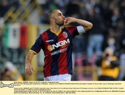 Marco DI VAIO (Bologna) goal celebration, FC Bologna - Juventus Turin allexsabba