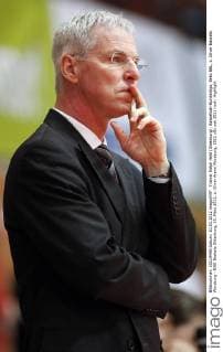 Trainer Ralph Held (Oldenburg); Basketball-Bundesliga, Beko BBL, s. Oliver Baskets Würzburg - EWE Baskets Oldenburg, 10. März 2012, s. Oliver Arena Würzburg,