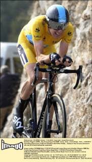 Bradley Wiggins (GBR) - Sky Procycling CYCLISME : Paris - Nice - 8 eme Etape - Nice - 11 03 2012 PhotoNews Panoramic 