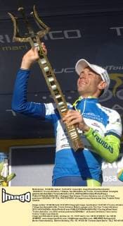 13 03 2012; Tirreno-Adriatico, 7.Etappe, San Benedetto del Tronto, Vincenzo Nibali (Liquigas) gewinnt die Rundfahrt Tirreno-Adriatico 2012 xHOCHxZWEIx xItalyxPhotoxPressx 