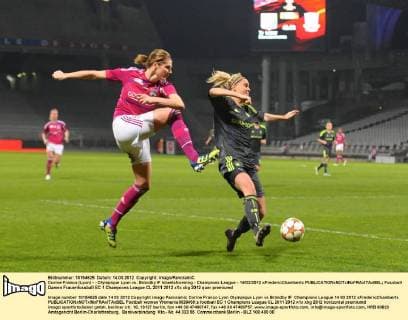 Corine Franco (Lyon) - - Olympique Lyon vs. Bröndby IF Idraetsforening - Champions League - 14 03 2012 xFredericChambertx 