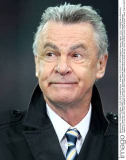 Dienstag 13.03.2012, UEFA Champions League, Saison 11 12 - Achtelfinale in Muenchen, FC Bayern Muenchen - FC Basel 1893 7:0, Trainer der Schweizer Fussball Nationalmannschaft Ottmar Hitzfeld DeFodi028