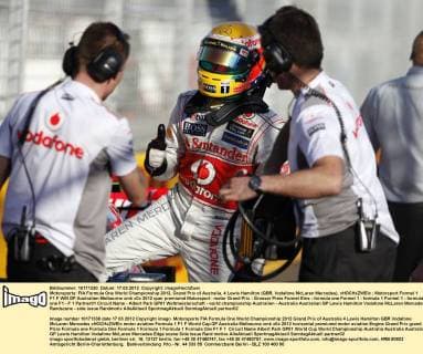 Motorsports: FIA Formula One World Championship 2012, Grand Prix of Australia, 4 Lewis Hamilton (GBR, Vodafone McLaren Mercedes), xHOCHxZWEIx