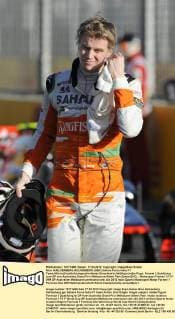 Nico HUELKENBERG,HÜLKENBERG (GER) Sahara Force India F1 Team,Aktion,Einzelbild,angeschnittenes Einzelmotiv,Halbfigur,halbe Figur, Formel 1,Qualifying zum GP von Australien,Grand Prix Melbourne,Albert Park,Saison2012,