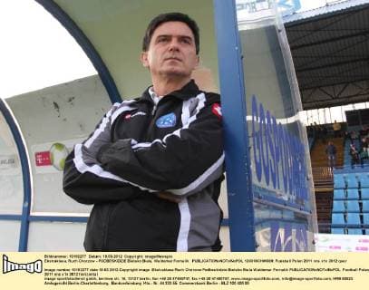 Ekstraklasa, Ruch Chorzow - PODBESKIDZIE Bielsko Biala, Waldemar Fornalik  120318CHW089