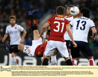 Pablo Daniel Osvaldo Roma - Roma, 19 03 2012 - Serie A 2011 2012 - AS Roma vs FC Genoa CFC 1893 - andreaxstaccioli