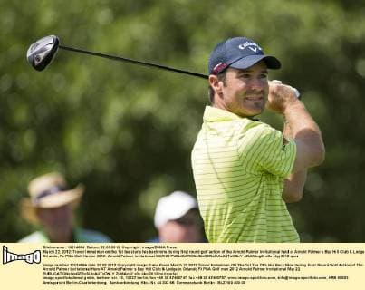March 22, 2012: Trevor Immelman on the 1st tee starts his back nine during first round golf action of the Arnold Palmer Invitational held at Arnold Palmer s Bay Hill Club & Lodge in Orlando, FL PGA Golf Herren 2012: Arnold Palmer Invitational MAR 22 - ZUMAcg2