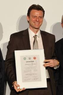 58. Fußball-Lehrer-Lehrgang am 22.03.2012 im Kameha Grand Bonn Christian Wörns - erhält seine Fußball-Lehrer-Lizenz