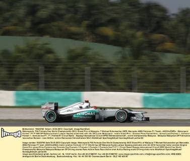 Motorsports: FIA Formula One World Championship 2012, Grand Prix of Malaysia, 7 Michael Schumacher (GER, Mercedes AMG Petronas F1 Team), xHOCHxZWEIx