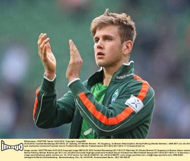 24.03.2012, Fussball Bundesliga 2011 2012, 27. Spieltag, SV Werder Bremen - FC Augsburg, im Bremer Weserstadion. Niclas Füllkrug (Werder Bremen)