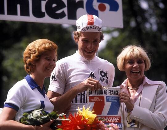 Dietrich Thurau (GER TI RALEIGH) - Sieger der Nachwuchswertung der Tour de France 1977